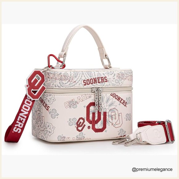 Handbags - Convertible Crossbody Purse with Adjustable Strap, Stadium Approved Size
